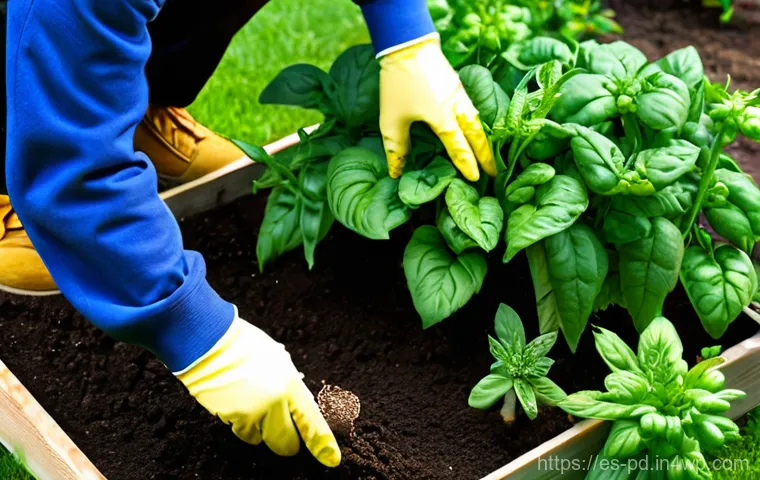 버미컴포스팅에 적합한 토양 유형 - **Prompt 2: A Thriving Vermicompost System**
    "An eye-level view into an active vermicompost bin,...