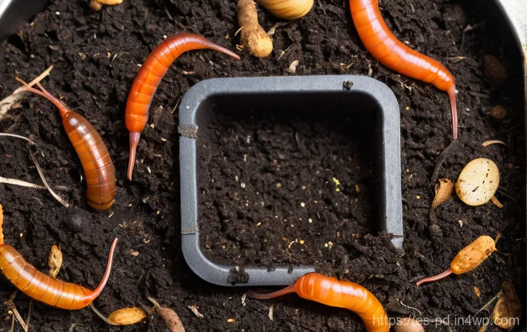 버미컴포스팅 운영의 기술적 도전 - Prompt 1: The Thriving Worm Bin - Perfect Humidity and Temperature**
